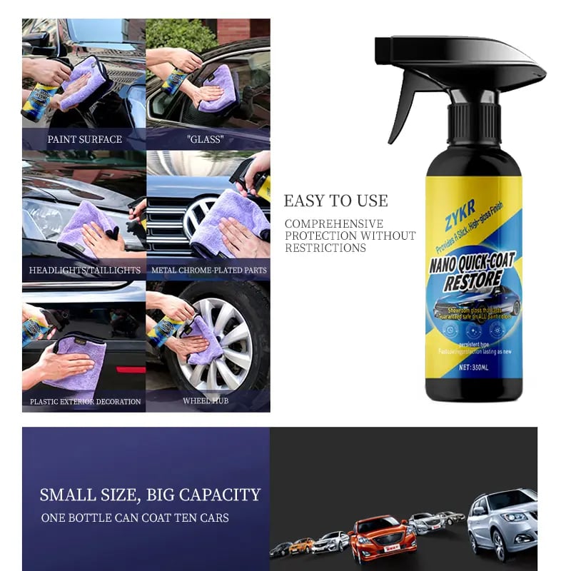 🔥Universele autoverzorgingsspray