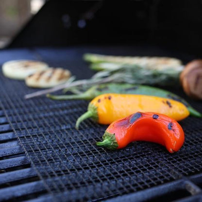 Grillmat met antiaanbaklaag voor BBQ-grill