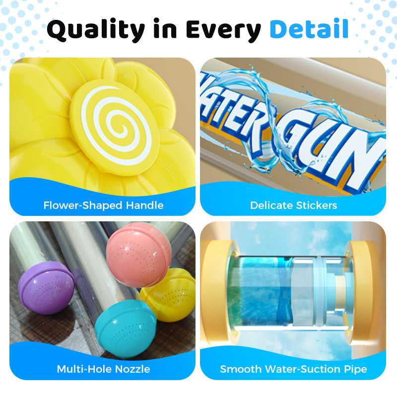 🧊Zomeruitverkoop: 50% korting🌊 Trek-duw vuurwerkwaterblaster