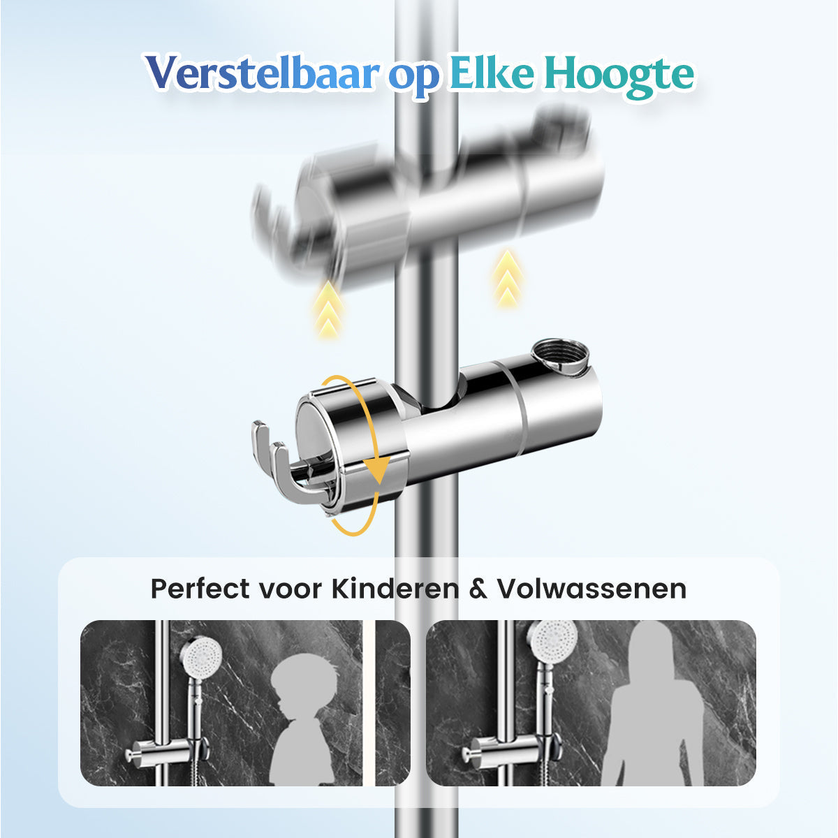 🚿 2 KOPEN, 1 GRATIS! 🎁 Douchehouder zonder boren – Direct te installeren, uiterst stabiel & universeel passend 🛁