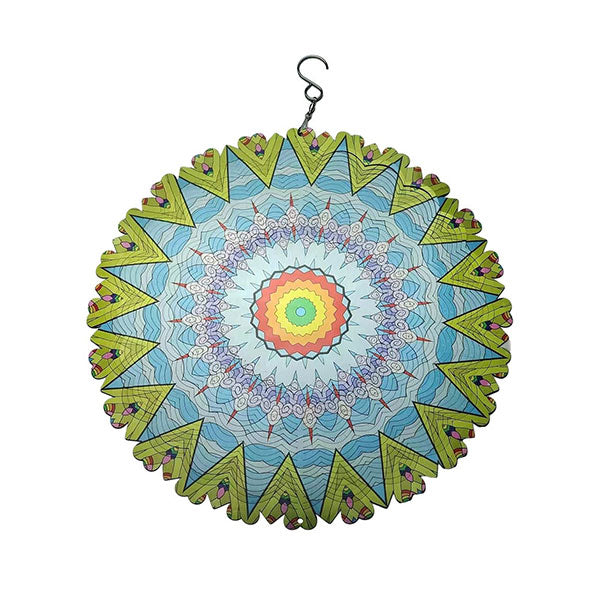 (🎁2024 Hot Sale🎁) 3D kleurrijke winddraaiende mandala