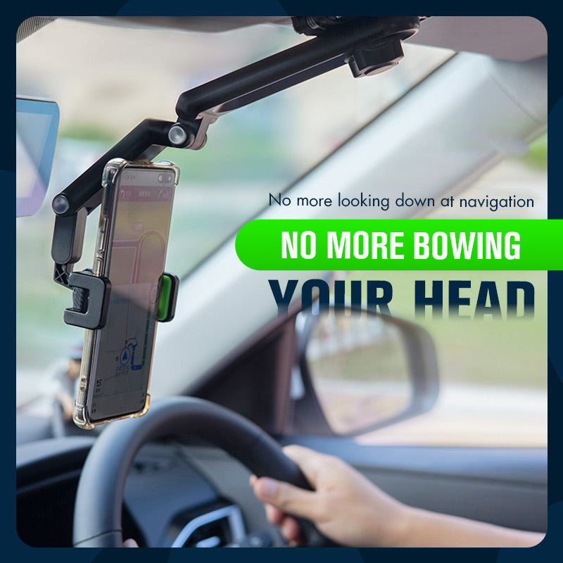 🌞Tweede artikel slechts 5 euro tijdelijk! 🎯 1080° Roterende Telefoonhouder | Multifunctionele Auto Clip voor Dashboard & Spiegel | Ook Ideaal voor Thuis