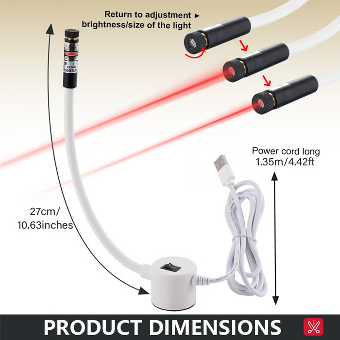 🎄Kerstuitverkoop 49% KORTING🔥Magnetische positioneringsquiltlamp voor naaimachine