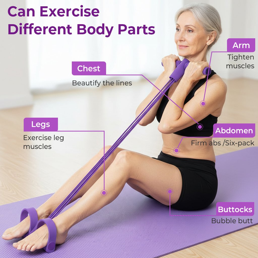 🧘‍♀️ Pedaaltrainer – gewrichtsvriendelijk, instelbaar, voor elke leeftijd! 💪✨
