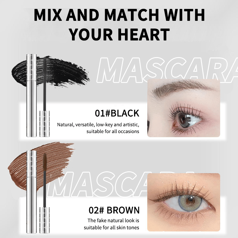 👀 Tubing Mascara Duo – Zwart & Bruin | Waternbestendig & zacht
