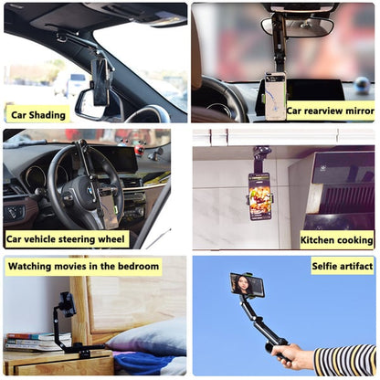 🌞Tweede artikel slechts 5 euro tijdelijk! 🎯 1080° Roterende Telefoonhouder | Multifunctionele Auto Clip voor Dashboard & Spiegel | Ook Ideaal voor Thuis