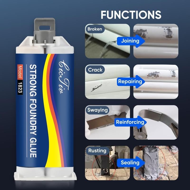 Enhanced casting glue, Metal Repair Glue, Casting Repair Glue