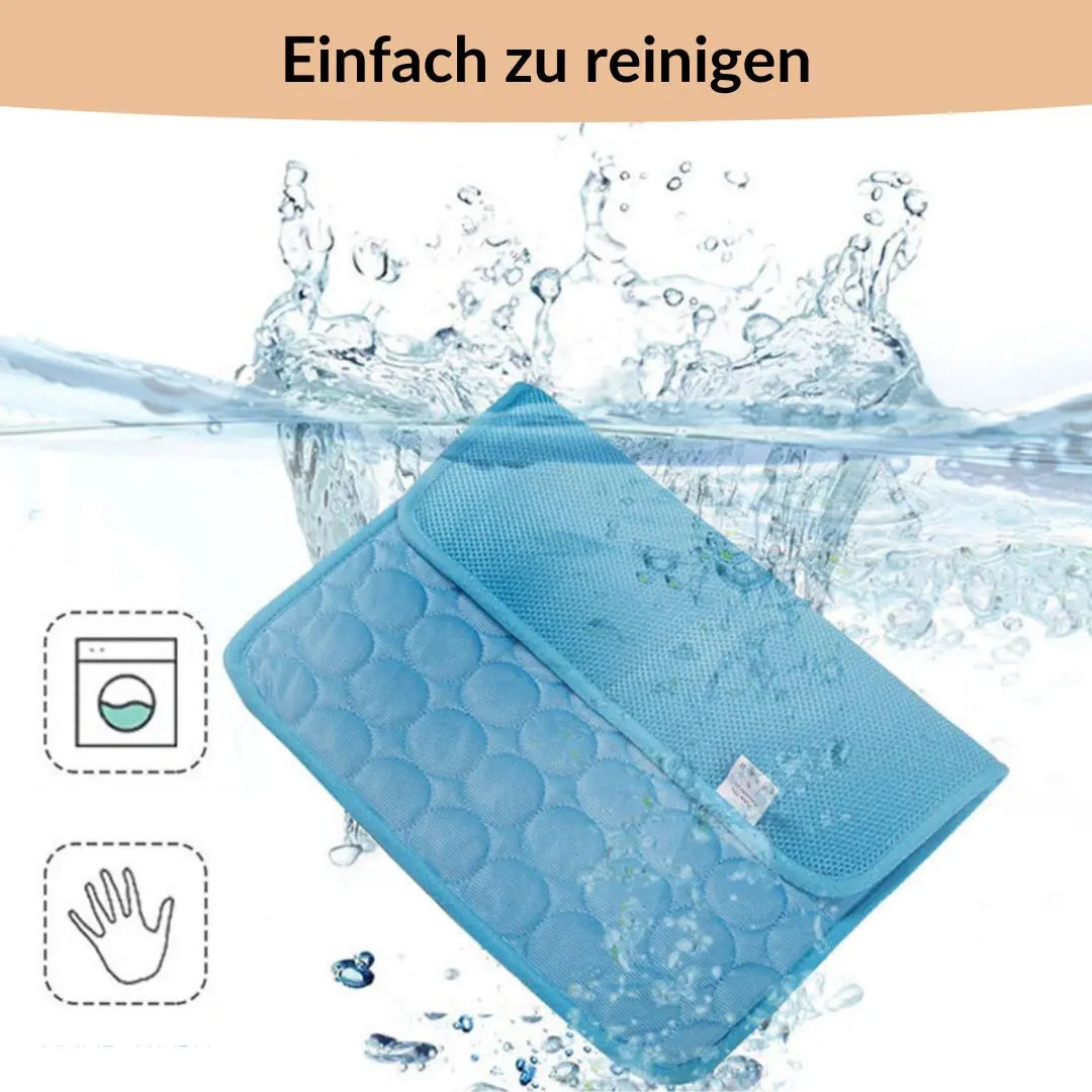 🔥🧊Letzter Tag 49 % Rabatt😍Emmalove Kühlmatte für Hunde & Katzen - Selbstkühlend für alle Haustiere | Extra leicht & geruchlos | 100x70cm Universalgröße🐶🐱