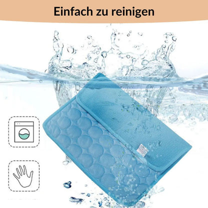 🔥🧊Letzter Tag 49 % Rabatt😍Emmalove Kühlmatte für Hunde & Katzen - Selbstkühlend für alle Haustiere | Extra leicht & geruchlos | 100x70cm Universalgröße🐶🐱