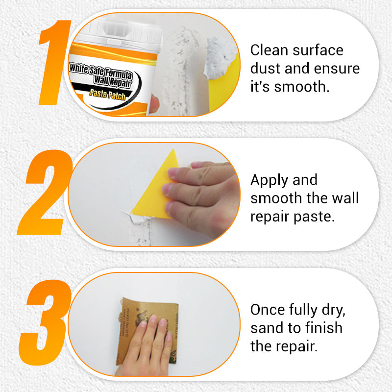 Waterproof Free shipping Wall Repair Paste