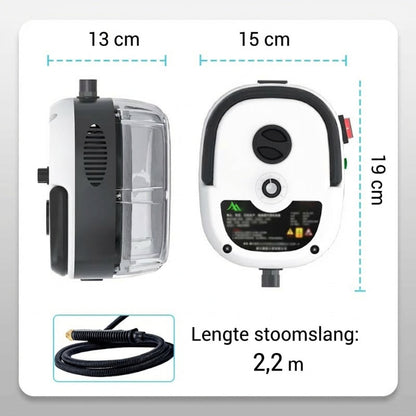 ♨️50% KORTING🔥2500W Handstoomreiniger – Krachtige reiniging met hoge temperatuur en druk