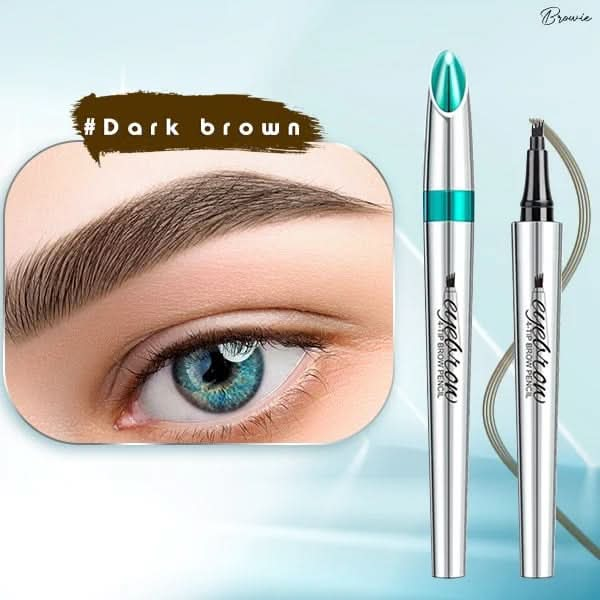 3D Waterdichte Microblading Wenkbrauwpotlood 4 Vork Tip Tattoo Pen