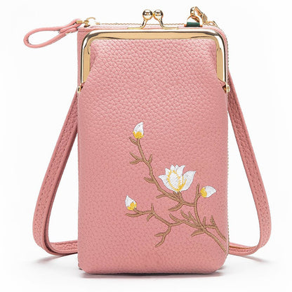 Crossbody mobiele telefoon portemonnee voor vrouwen