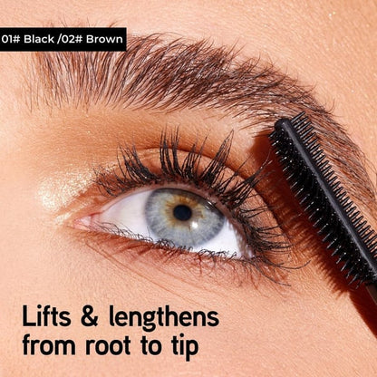 👀 Tubing Mascara Duo – Zwart & Bruin | Waternbestendig & zacht