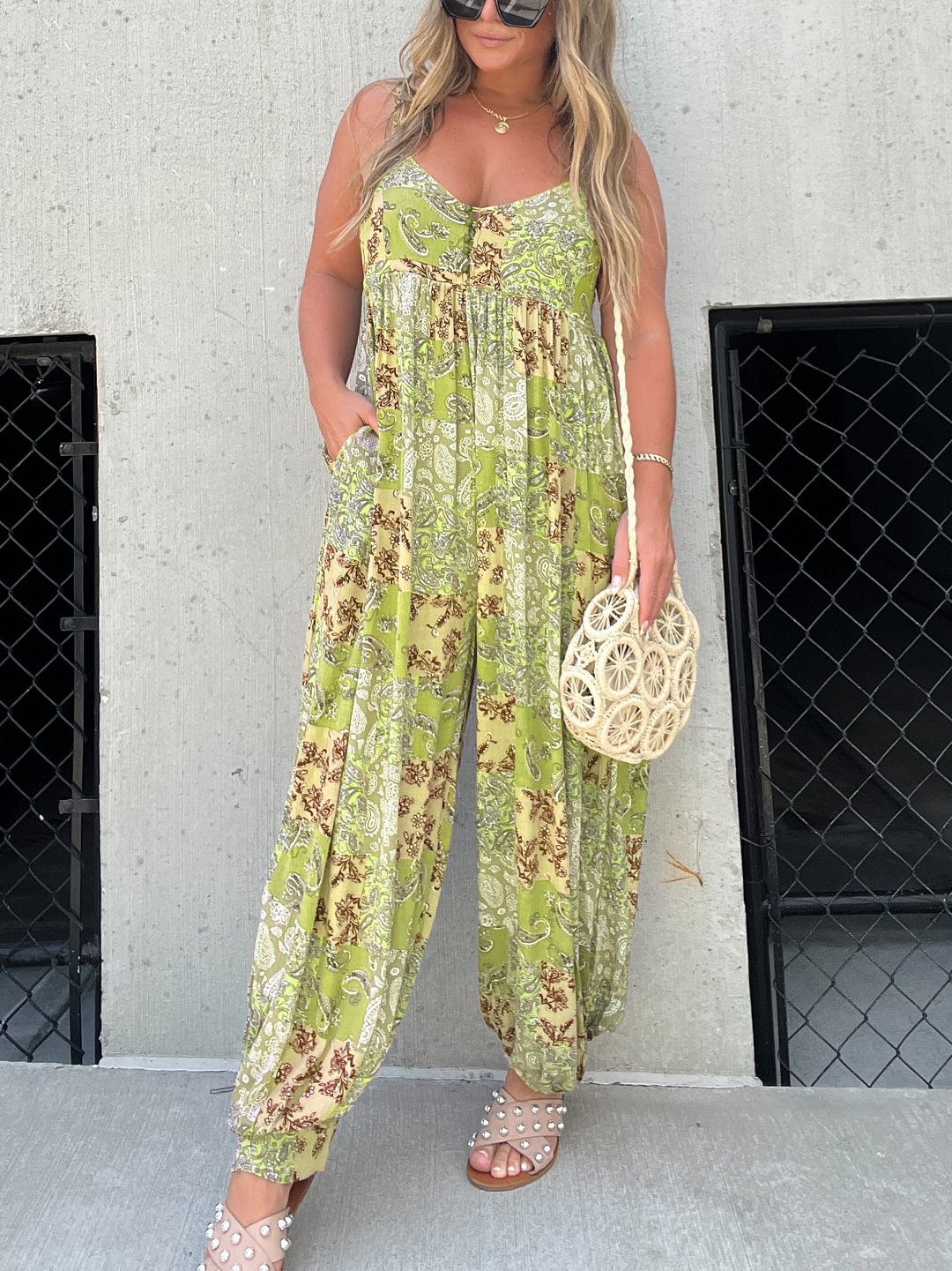 💃Ballonbroek jumpsuit