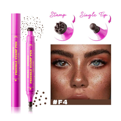 Waterbestendige sproetenpen: stempel voor nepsproeten en eyeliner met fijne punt voor realistische, langhoudende sproeten en moeiteloze make-up, perfect voor dagelijks gebruik en cosplay