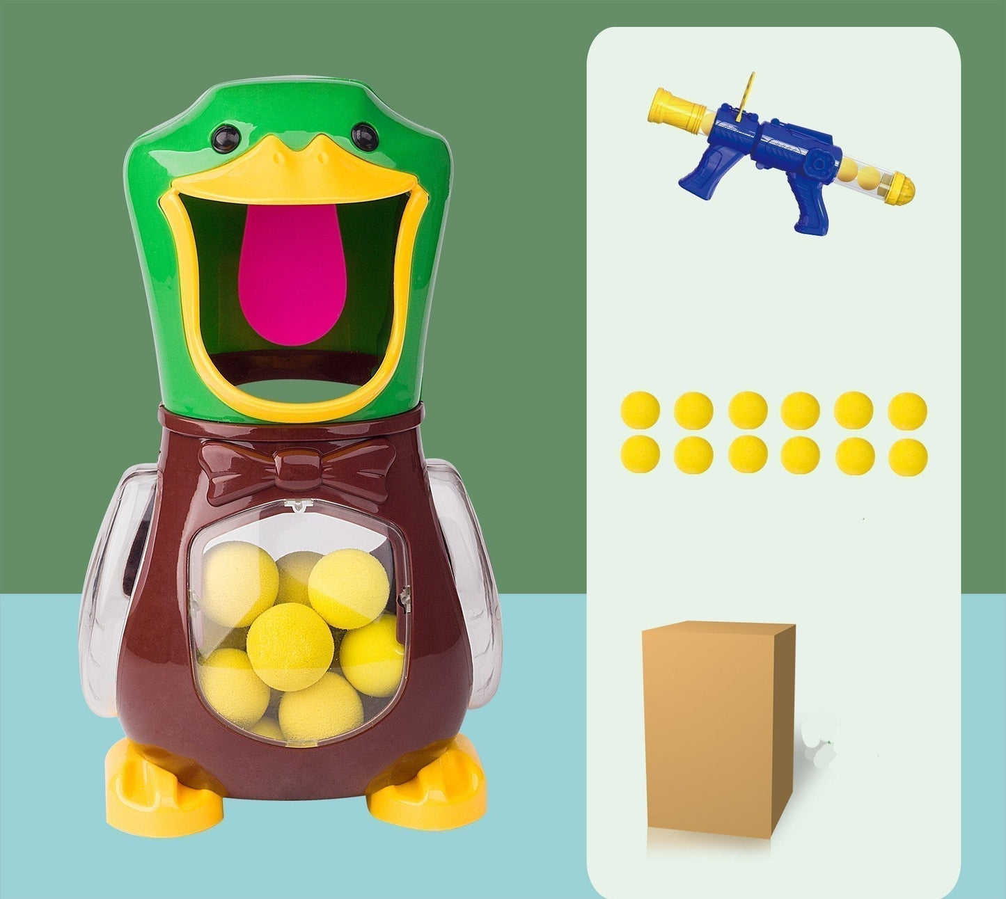 🎁Hungry Duck Shooting Toy Set (🎄Christmas Sale🎅）)