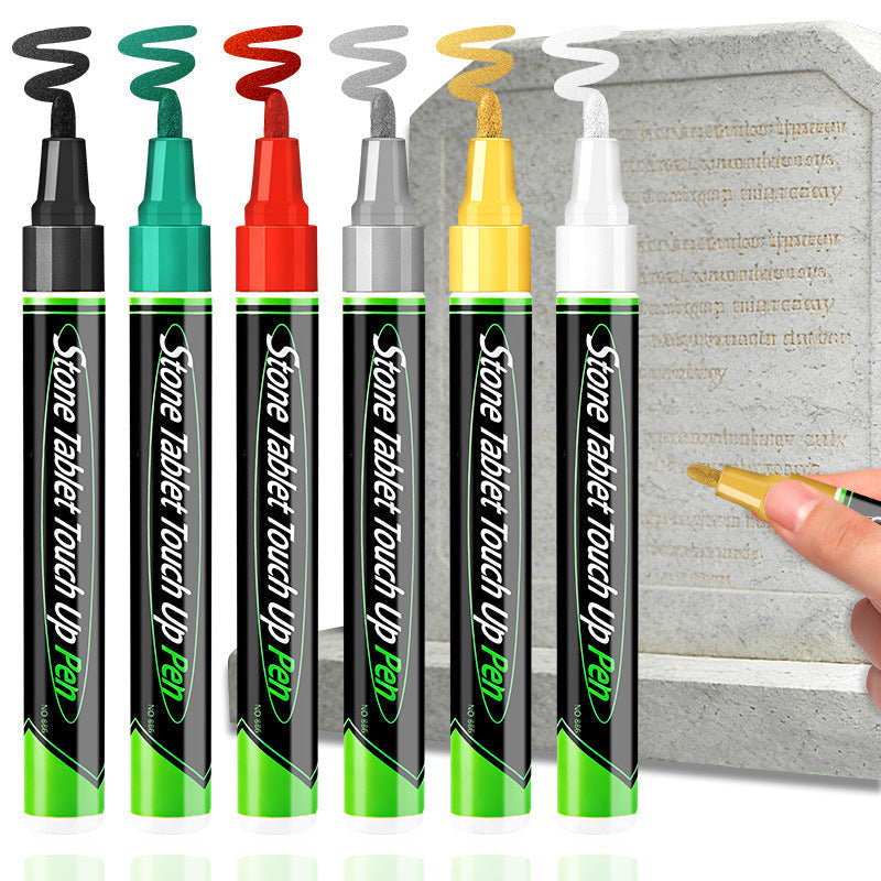 🕊️ 🕯️ Grafsteen Markeerstift | Herstel Vervaagde Opschriften Eenvoudig & Respectvol