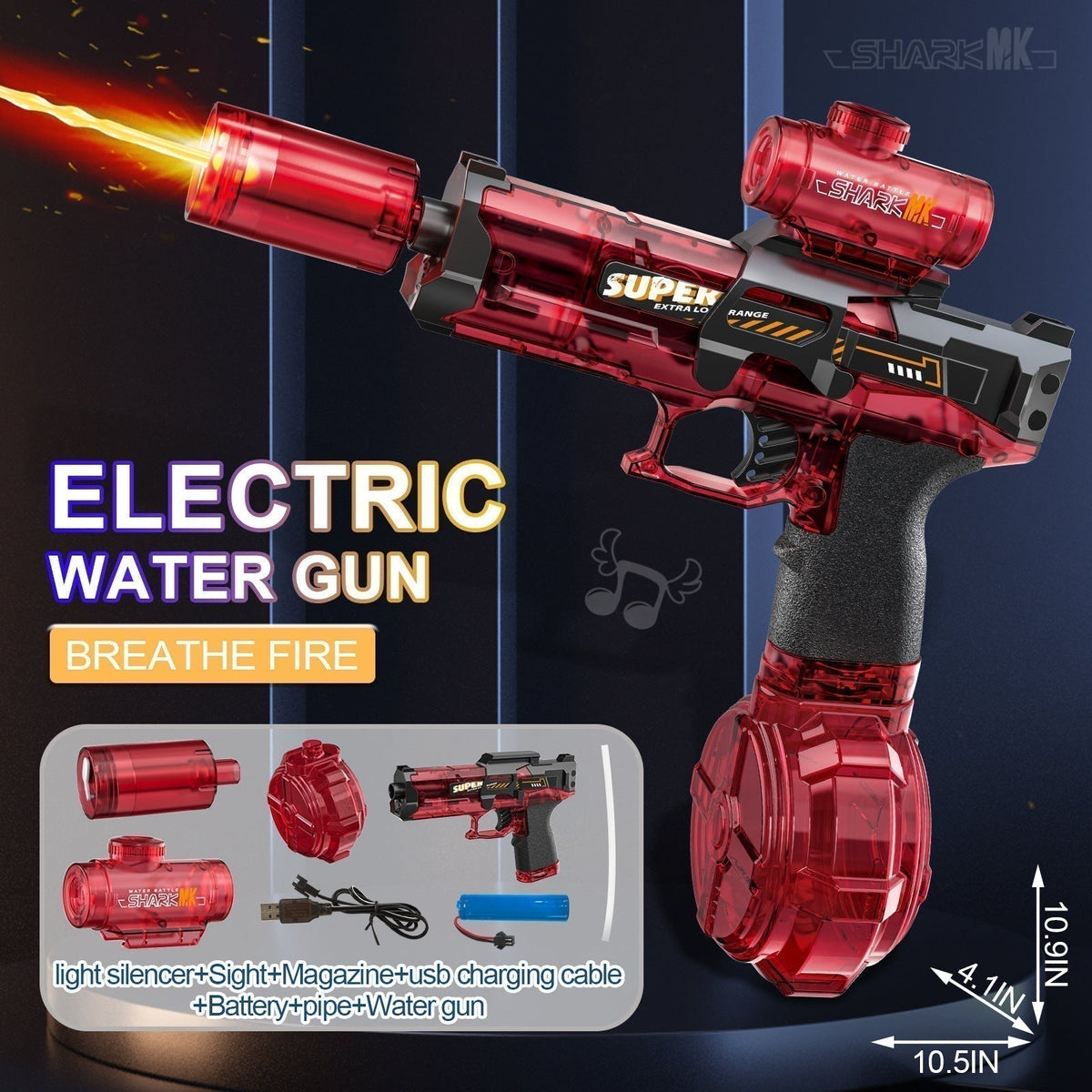 🔫50% KORTING NU!💦Snelle ijs-spuitwaterpistool – bereik tot 10 meter & 500ml inhoud, perfect voor zomer en strandfeesten 🏖️