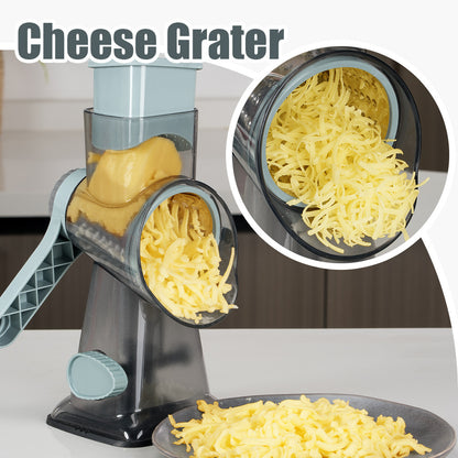 3 in 1 Rotary Cheese Rasper Vegetable Slicer