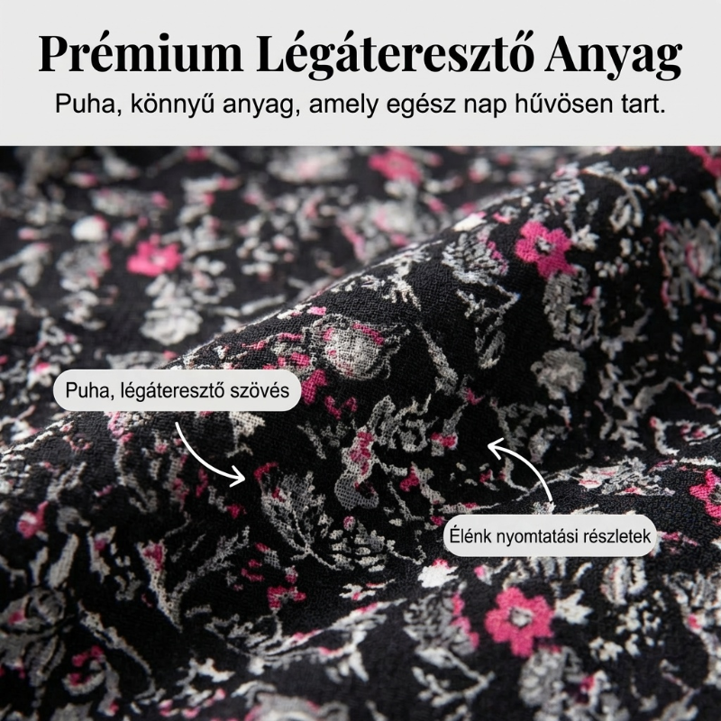 Blouse Met Voorjaarsbloemenprint – Luchtig & Kreukvrij🌸 V-hals, losvallend & ademend – Nu 76% korting, op=op!