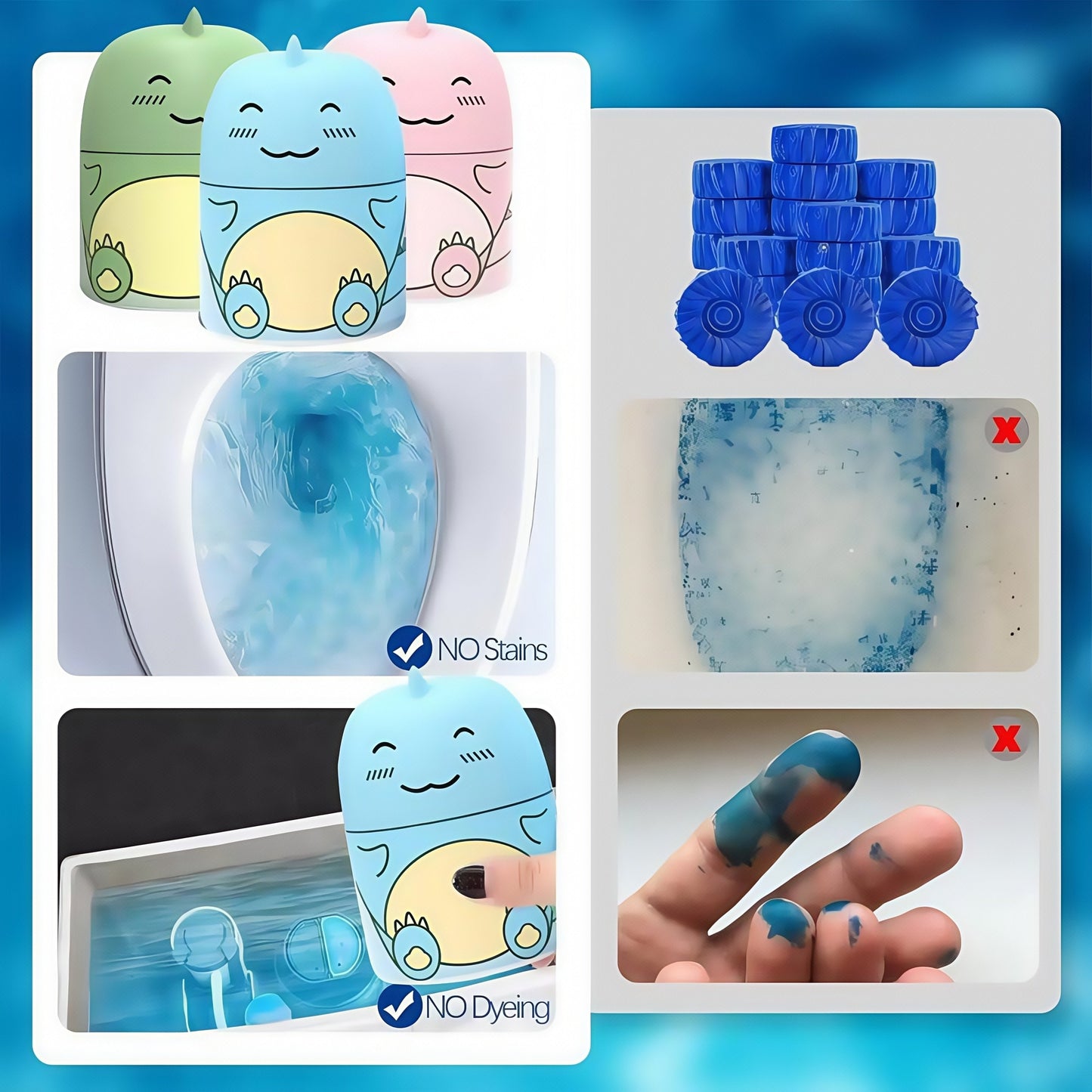 🔥Toiletreiniger & toiletverfrisser Wonder