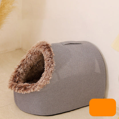 💥 Hot verkoop 🐾 OFFWinter Warm Huisdier Grot Bed