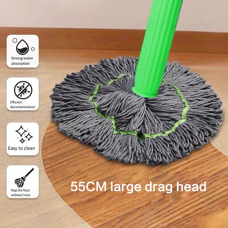 🏠Family Essentials⌛ Microvezel Absorberende Mop - Zelfuitwringend Wassen