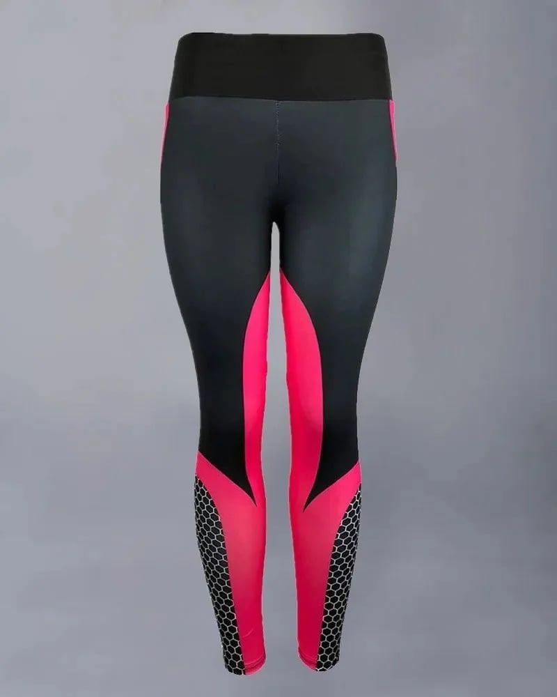 🍑Colourblock Butt Lifting Sport Leggings mit hoher Taille