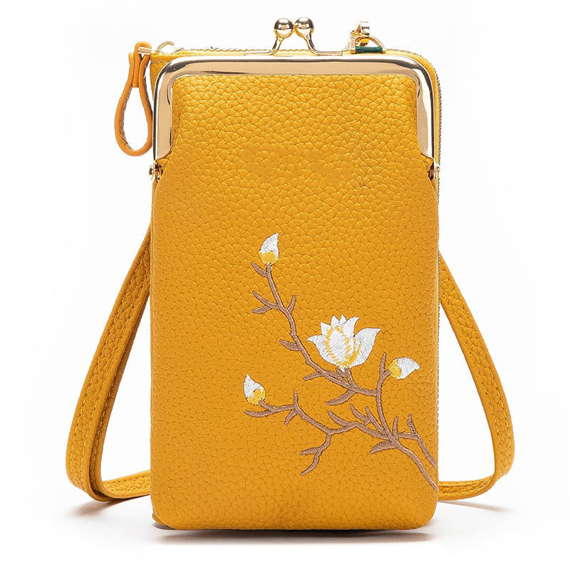 Crossbody mobiele telefoon portemonnee voor vrouwen