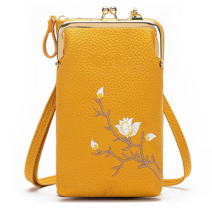 Crossbody mobiele telefoon portemonnee voor vrouwen