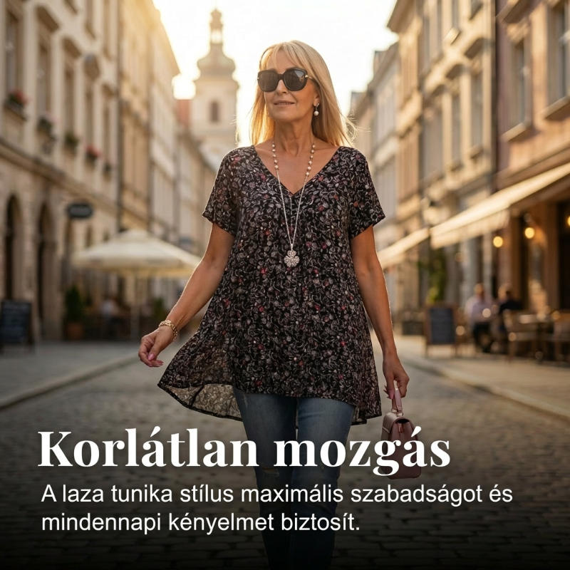 Blouse Met Voorjaarsbloemenprint – Luchtig & Kreukvrij🌸 V-hals, losvallend & ademend – Nu 76% korting, op=op!