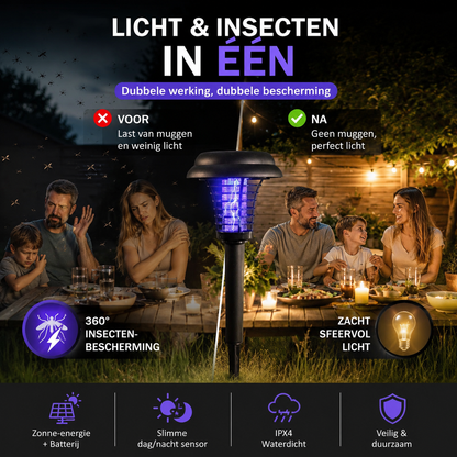 🌱 Eco & Efficiënt: Solar Insectendoder – vandaag 50% korting!
