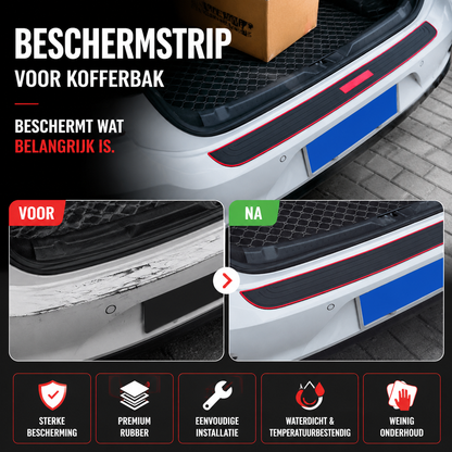 📢🔥50% KORTING! ⏰ Beschermstrip voor kofferbak – Bescherm uw auto tegen krassen en schaafwonden 🚗✨