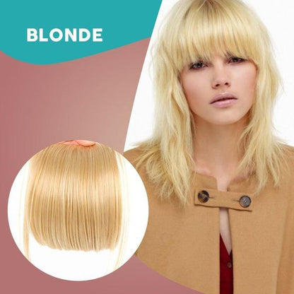 🔥Naadloze 3D Clip-In Bangs Hair Extensions🤩