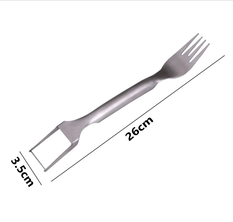 2-in-1 roestvrijstalen vruchtenschaaf