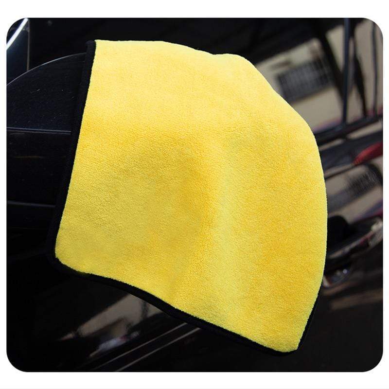 Dubbelzijdige absorberende microvezelhanddoek