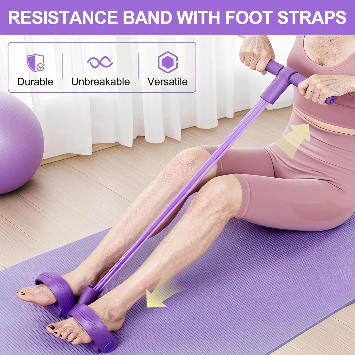 🧘‍♀️ Pedaaltrainer – gewrichtsvriendelijk, instelbaar, voor elke leeftijd! 💪✨