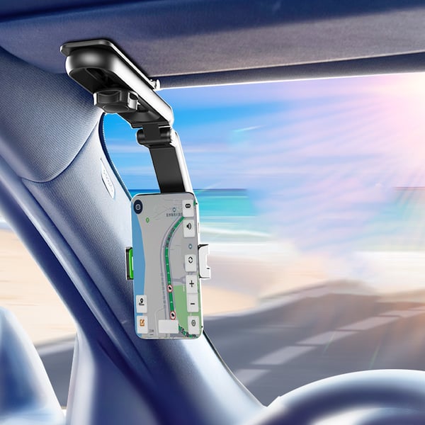 🌞Tweede artikel slechts 5 euro tijdelijk! 🎯 1080° Roterende Telefoonhouder | Multifunctionele Auto Clip voor Dashboard & Spiegel | Ook Ideaal voor Thuis