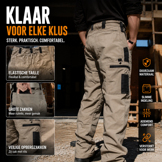 🎁 Vaderdag Cadeau-aanbieding!👑 ALLES-IN-1 BROEK: Heren Cargo – 50% korting voor werk, reis & avontuur! 🧳✈️