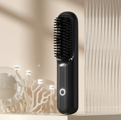 USB Draadloze Negatieve Ion Hair Straightening Kam (50% UIT)