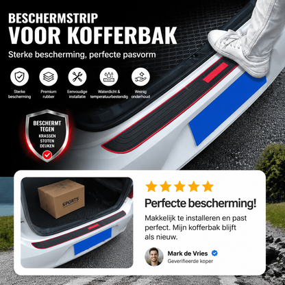 📢🔥50% KORTING! ⏰ Beschermstrip voor kofferbak – Bescherm uw auto tegen krassen en schaafwonden 🚗✨