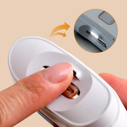 2-in-1 mini elektrische automatische nagelknipper