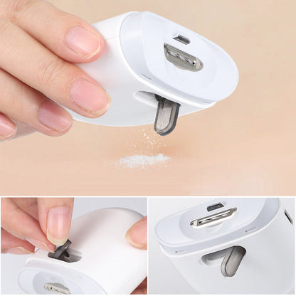 2-in-1 mini elektrische automatische nagelknipper