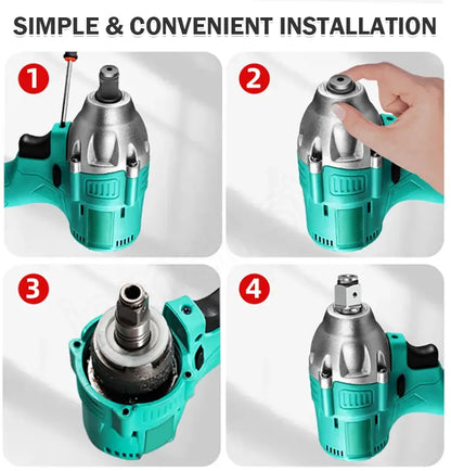 T-type vierkante schacht elektrische schroevendraaier adapter
