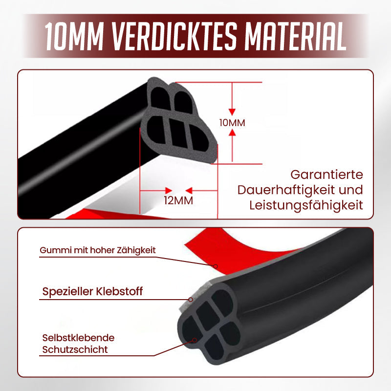 🚗49% korting 🧷Dustproof rubberen afdichtingstape voor geluidsreductie in auto's