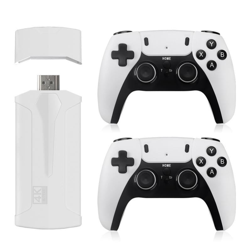 🌞Fris De Lente In Met 50% Korting!🎮 Nieuwe Upgrade Retro Game Console Stick – +40000 Klassieke Spellen & 2 Draadloze Controllers!