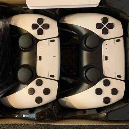 🌞Fris De Lente In Met 50% Korting!🎮 Nieuwe Upgrade Retro Game Console Stick – +40000 Klassieke Spellen & 2 Draadloze Controllers!