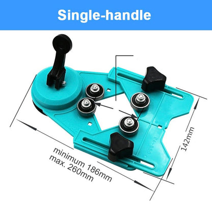Adjustable Drill Bit Hole Saw Guide Jig