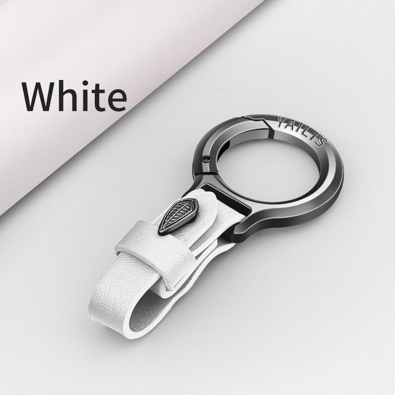 🔑 Leren autosleutelhanger | Echt leer • Stijlvol & duurzaam